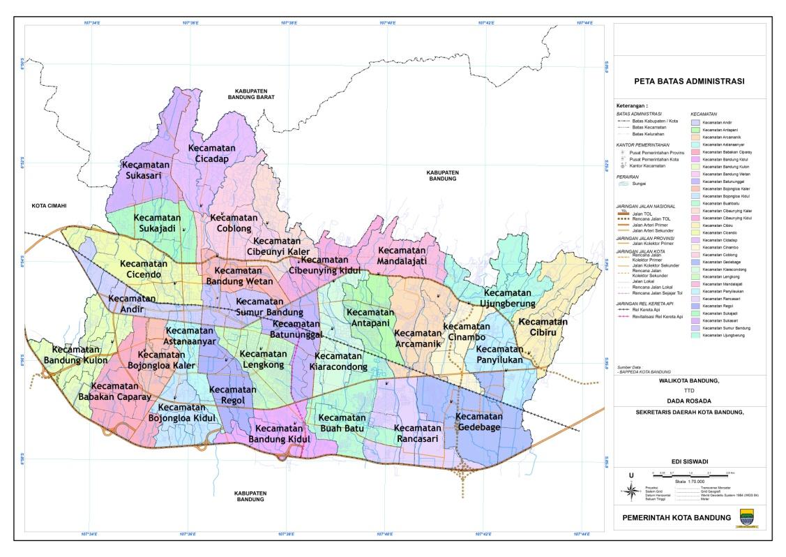 software peta kota bandung barat kabupaten